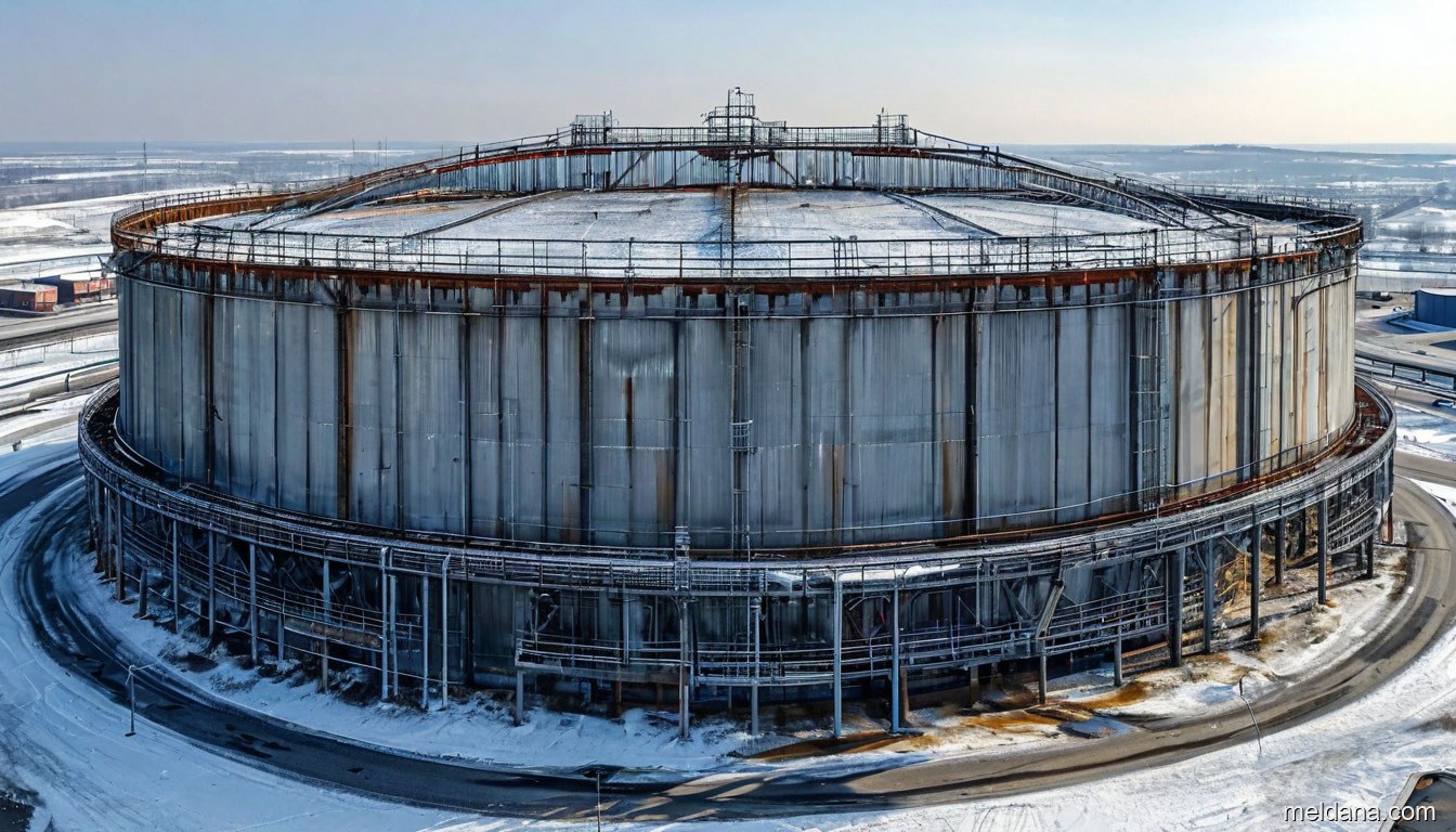 Антидроновая защита резервуара РВС-50000 Тольятти — ЗОК ЗАСЛОН по СП 542