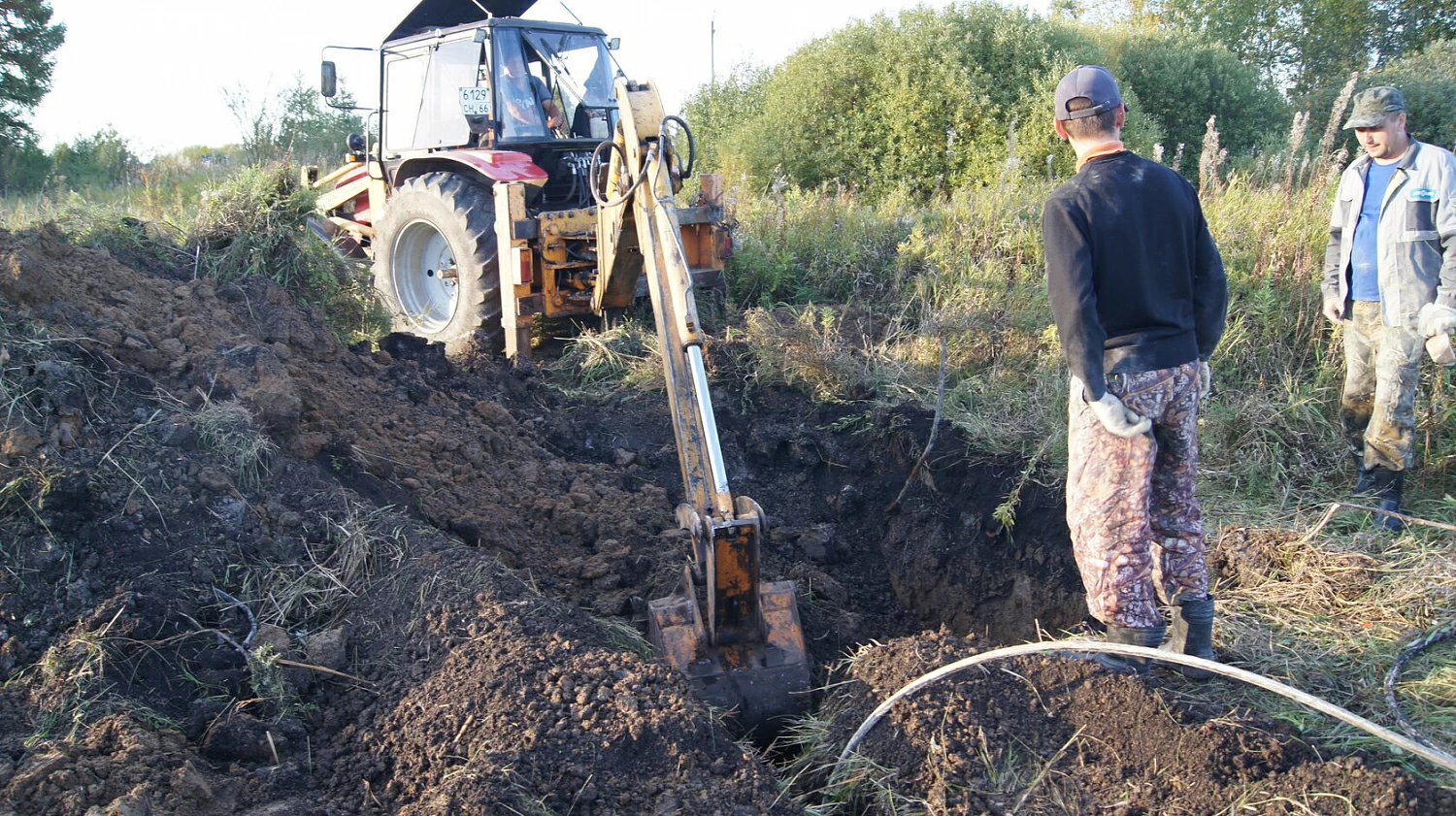 Прокладка ВОЛС в грунте для "Регионгаз-инвест"